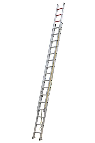 Image of Liberti Extend & Climb Heavy Duty Aluminium Extension Ladder (32ft) - D2332-2