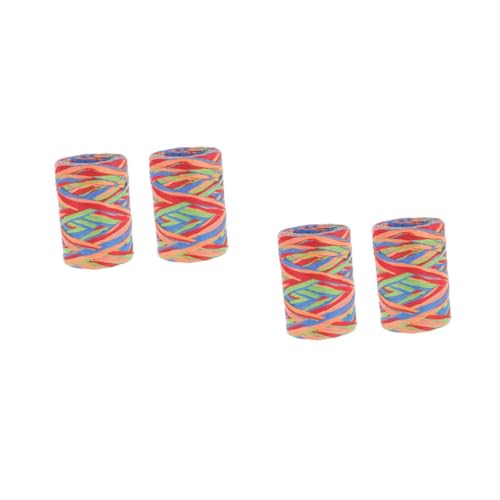 Corde de raphia colorée NUOBESTY avec toile de jute et brosse de nettoyage, 2 sets