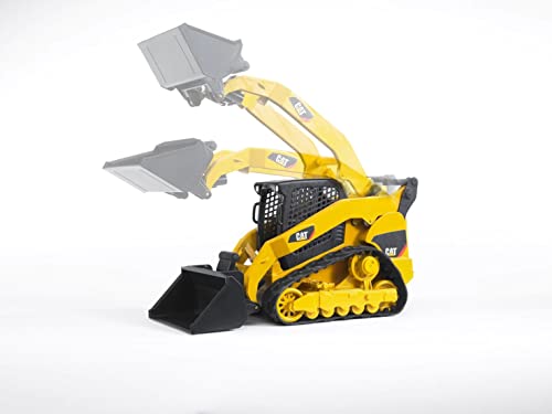 image for Bruder Toys - Construction Realistic CAT Compact Track Loader with Adj