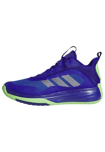 adidas Hombre OWNTHEGAME 3.0 Shoes, Lucid Blue/Silver Met./Lime Burst, 41 1/3 EU