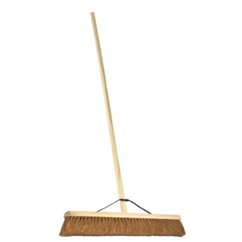 Harris Victory PA25024H 24-inch Natural Coco Platform Broom with Handle/Stay