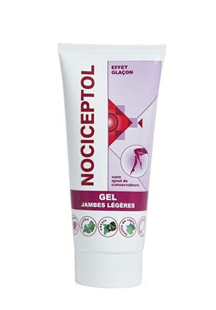 Gel jambes légères Nociceptol 90ml Polidis Cover