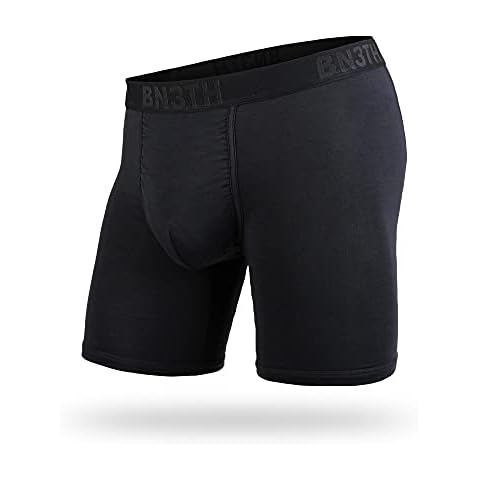 BN3TH by MyPakage Men's Classic Boxer Brief Underwear Solid Black M Cover