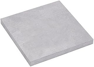 PandaHall Steel Stamping Block Flat Anvil Square Working Board Metal Bench Block Stamping Tools for Shaping Chasing Jewellery Crafts Making, 4" x 4"