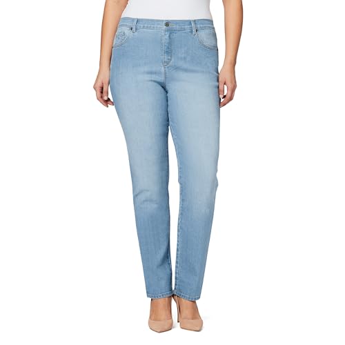 Gloria Vanderbilt womens Amanda Classic High Rise Tapered Jean, Callisto, 20 Plus Regular