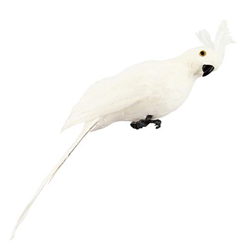 LQKYWNA Faux Perroquets Colorés pour Décoration d’Oiseaux Artificiels, Décoration d’extérieur, Maison, Jardin, Pelouse, Arbre Cover