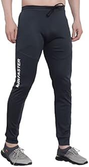 BLUE STAR SHARK Men's Slim Fit Jogging Bottoms Gym Sports Leisure Multipurpose Sportswear for Men Boys Elegant Trousers