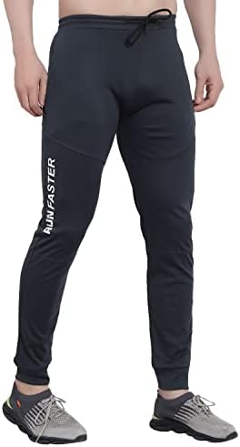 BLUE STAR SHARK Men's Slim Fit Jogging Bottoms Gym Sports Leisure Multipurpose Sportswear for Men Boys Elegant Trousers