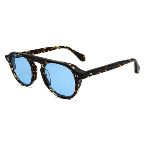 Lunettes de soleil ovales en finition rivets style steampunk vintage pour femmes exigeantes