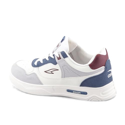 Image of ASIAN Boston-01 Stylish Casual Sneakers for Men & Boys | Cushioned Comfort, Trendy Design, Lace-Up Sneakers
