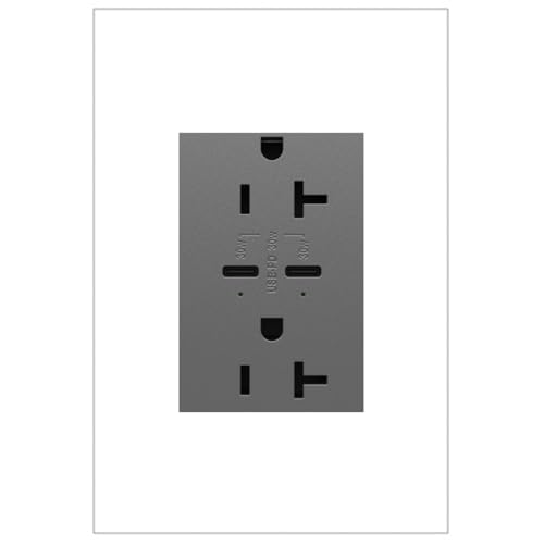 Prise USB Type-C ultra rapide 20A adorne Power Delivery magnésium