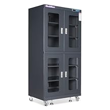 MechMaxx 20-60% RH Electronic Dry Cabinet 880L ESD Desiccator Cabinet,for Storage of semiconductors, Optical Lenses, Printed Circuit Board Assemblies and Laboratory Chemicals, Model EDC880A