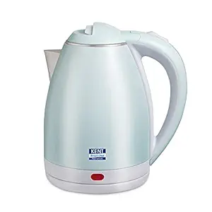 KENT 16055 Amaze Plus Cool Touch Electric Kettle 1.8 L 1500 W - Plastic Outer & Stainless Steel Inside body | Auto shut off Over heating protection | Multipurpose hot water Kettle | 1 Year Warranty