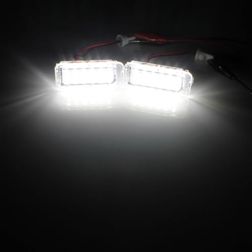 Luces matricula LED para solucionar fallos de luz en Ford S-MAX y Focus 5