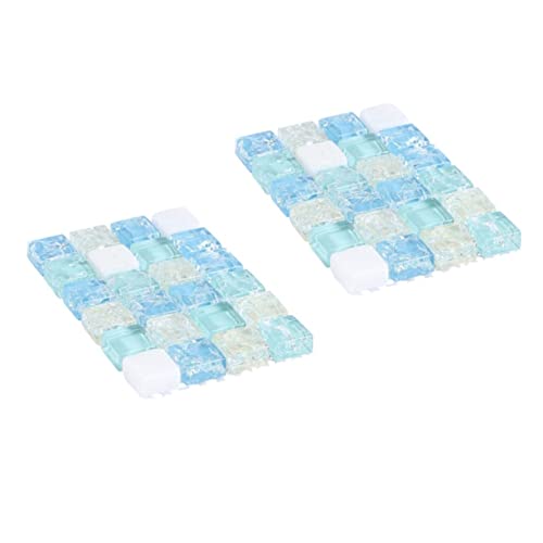 ERINGOGO 2 Piezas Cama Refrescante para Hámster Lecho de Verano para Mascotas Pequeñas Placa de Enfriamiento Duradera y para Conejos y Cobayas