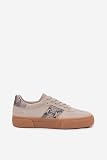 Sneakersy Damskie Ze Wstawkami Skóry Węża Big Star