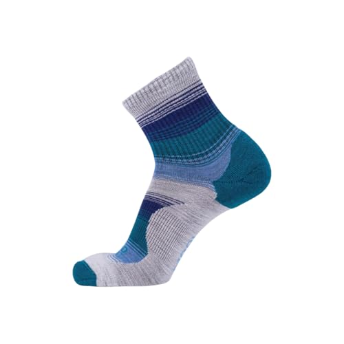 Image of GRIP6 Wool Micro-Crew Socks: Lightweight Wool Socks for Hiking, All Day Comfort - Wicking Crew Socks for Men and Women