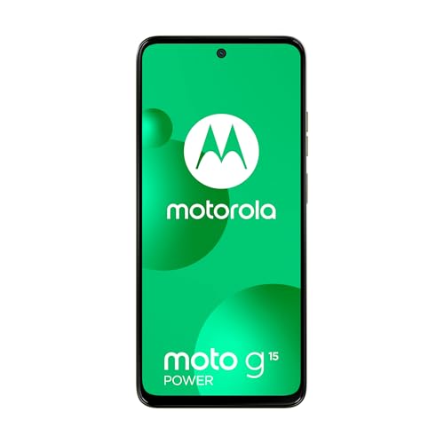 Moto g15 Power 256 Go, Smartphone debloqué, écran 6,72", Appareil Photo 50 MP, Batterie Haute capacité 6000 mAh, Iguana Green, Coque de Protection et câble USB C Inclus – Image 4