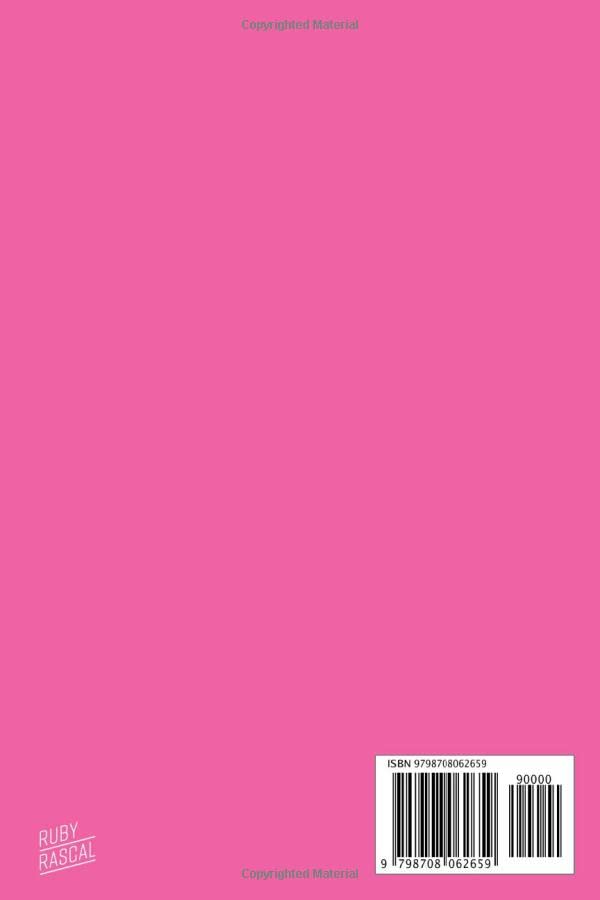 The Hot Pink Notebook. 120 Lined Pages. Medium Size (6 x 9) - Image 2