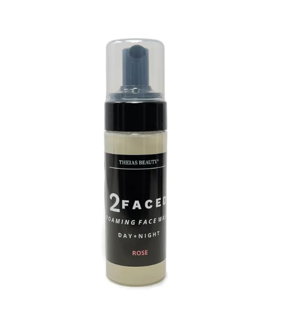 2FACED ROSE, Foaming Face Wash, Natural Face Wash, ROSE removes dirt, makeup and excess oil, Perfect for daily use