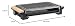 H.Koenig RP320 Plancha de Piedra Natural, Grill, 1300 W, Acero Inoxidable, Madera