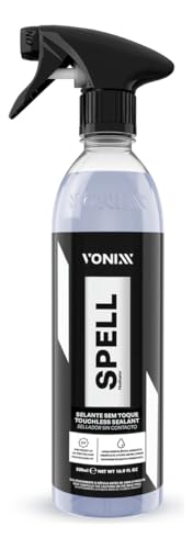 Spell 500ml – Brilho Instantâneo, Toque Zero, Proteção Rápida, Ação Hidrofóbica, Finalizador Premium para Pintura Automotiva
