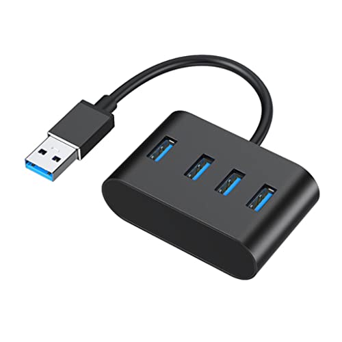 Hub 4 porte Hub Splitter con alta velocità e tutta la fusoliera di per alluminio linux usb