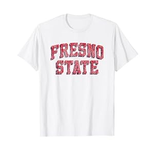 Fresno State Bulldogs Retro Arch Logo T-Shirt