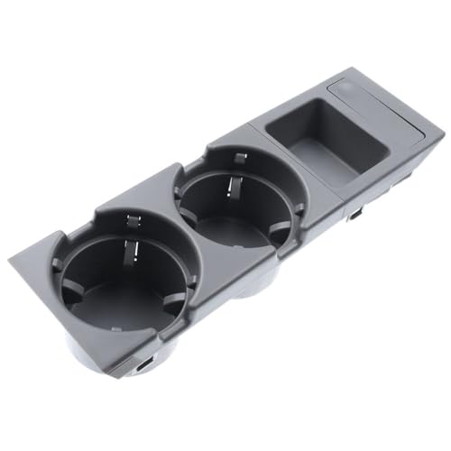 Portavasos para consola central BMW E46 Gris miniatura 4