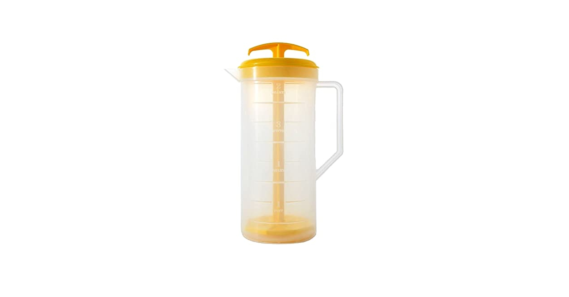 Mixed Juice キャップ　黄色 Amazon.com: JBK Pottery 2-Quart Yellow Mixing Pitcher with