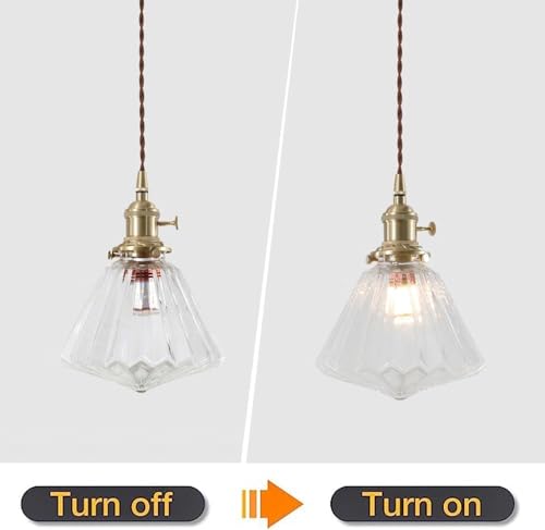 Luces de latón modernas ajustables para renovar techos altos 5