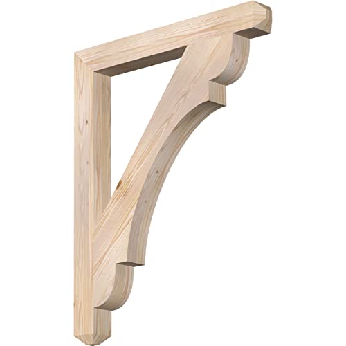 3 1/2"W x 32"D x 40"H Olympic Craftsman Smooth Bracket, Douglas Fir