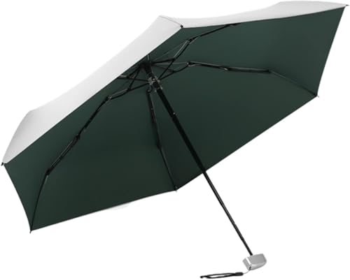 Parapluie de poche léger en colle argent titane l'excellence mixte