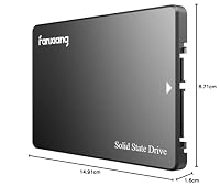 fanxiang S101 250 GB SSD SATA III 2,5" Interne，3D TLC NAND，520 MB/s Lesen – Ansicht 9
