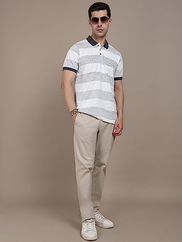 Image of Dennis Lingo - Men's Regular Fit Solid Polo T-Shirt (Cotton)