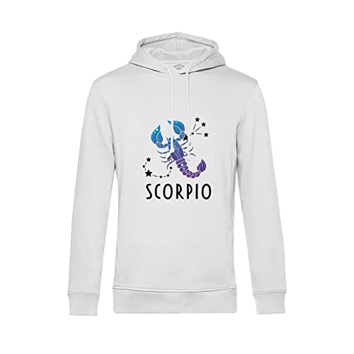 Sweat à capuche Scorpio Astrology Sign au style céleste