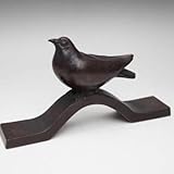 橋本堅太郎 鳩 鳥 文鎮 書道具 置物 鋳物 彫刻 銅製 文化功労者