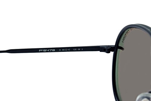 Porsche Design P'8478 P8478 D 66mm Gunmetal Aviator Sunglasses W/Extra Lenses4