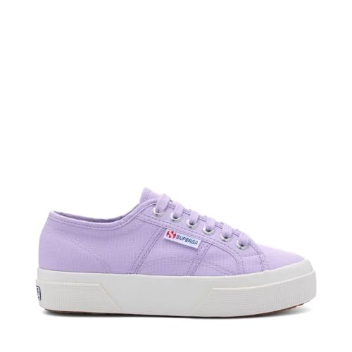 Image of Superga 2740 Platform Sneakers for Men and Women - Iconic Italian Men's and Women's Tennis Shoes with Breathable Canvas Upper, Non Slip Rubber Sole