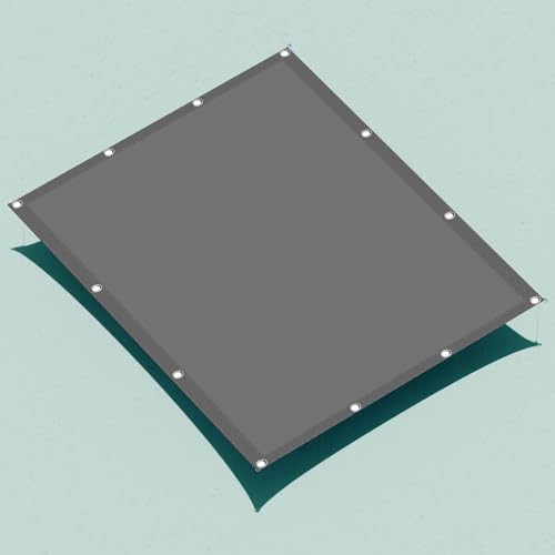 Voiles solaire 2.3x4m imperméable rectangulaire gris clair - 2