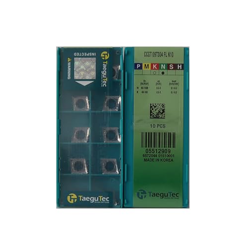 TaeguTec 100% Original CCGT CCGT09 CCGT09T3 CCGT09T304 FL CCGT09T304-FL K10 Turning Insert