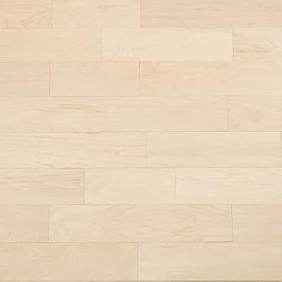 Mohawk Advance Engineered Hardwood Flooring Sample, 6.5 in. W x 6 in. L Canary Maple, Hand Scraped Ultra Matte Finish, (1 sample)