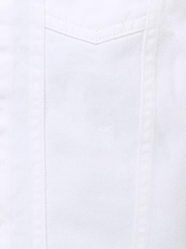 Image of KiddoPanti Boys Denim Jacket | Cotton Poly Blend with Spandex | Washed Denim, Full Sleeve | Button Closure & Front Flap Pockets | Collared Neck
