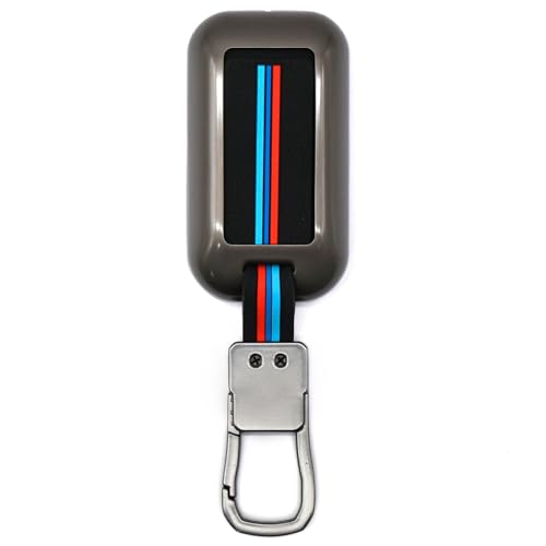 Image of KMH Metal Car Key Cover Compatible with Maruti Suzuki Swift, Swift Dzire, Baleno, Ertiga Smart Keycover with Keychain 3 Buttons Smart Key Shell Case Holder Protector, Pack of 1