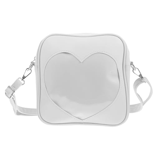 Pochette téléphone bandoulière femme avec cœur, cadeau d'anniversaire