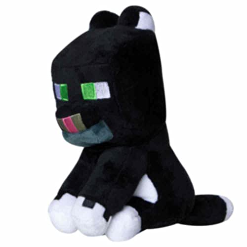 ZEKLZD Cat Plush,Game Plush Toys,7.318.5cm Black Cat Stuffed Plush Doll Toys, Plush for Christmas New Year Birthday Gift A