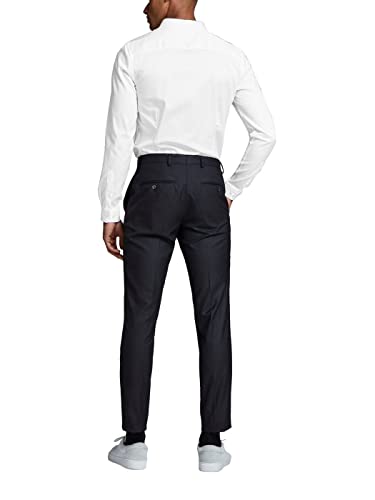 Jack & Jones Homme Jjprparma Shirt L/S Noos Chemise habill e, Blanc, M EU - Image 4