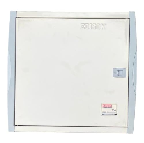 Image of GENERIC 8 WAY TPN MCB DISTRIBUTION BOX, 32 MCBs, STEEL, PART #105201