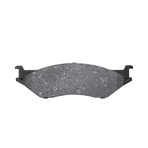 Image of Detroit Axle - Rear Brake Pads for 1999-2004 Ford F-450 F-550 | E-550 Super Duty, 2002 E-550 Econoline Super Duty, 99-07 F-53 Motorhome Chassis, Ceramic Brake Pads with Hardware Replacement