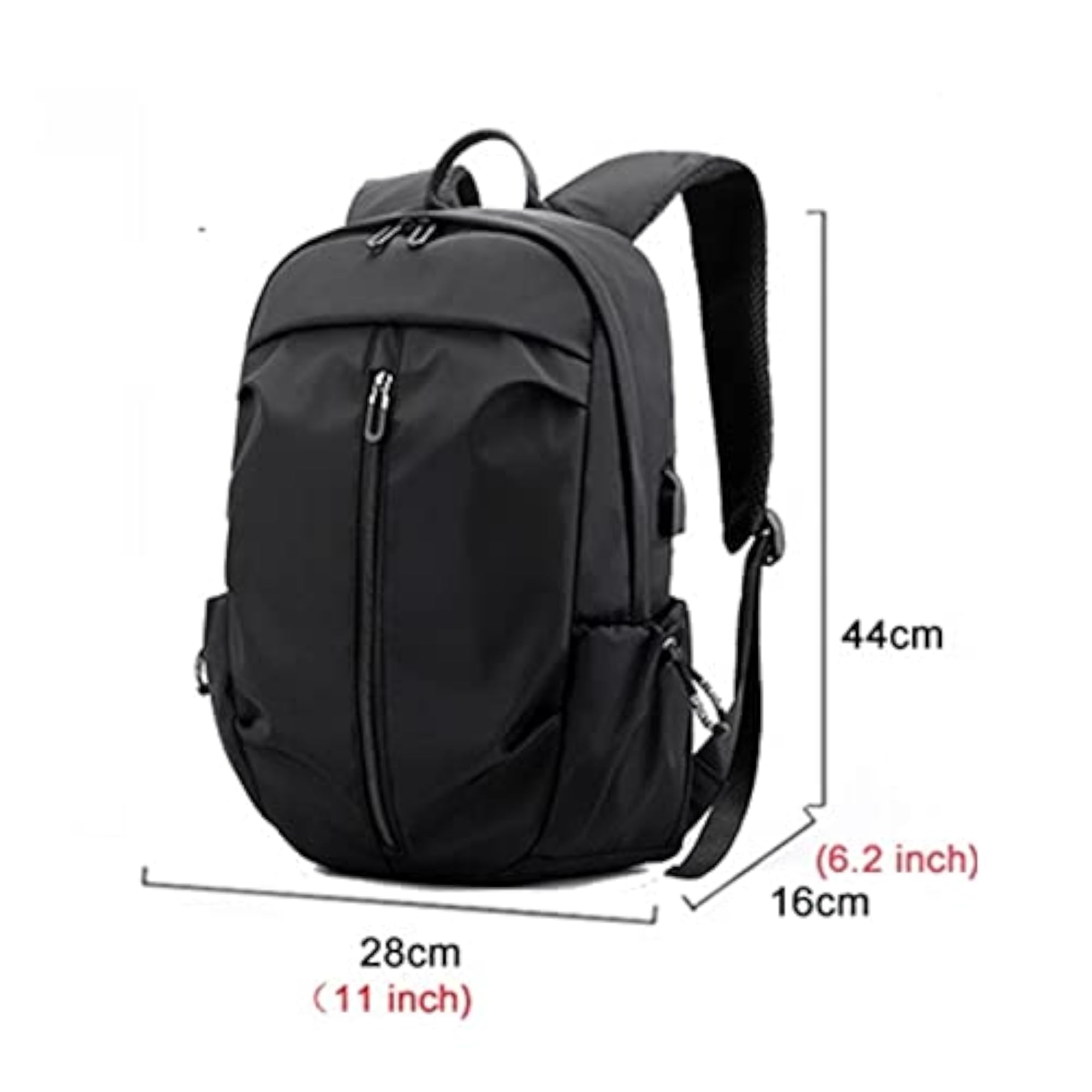 Nylon Waterproof Travel Bag, Pure Color